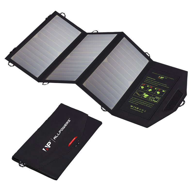 Waterproof Solar Charger Folding Bag Mobile Phone Charging