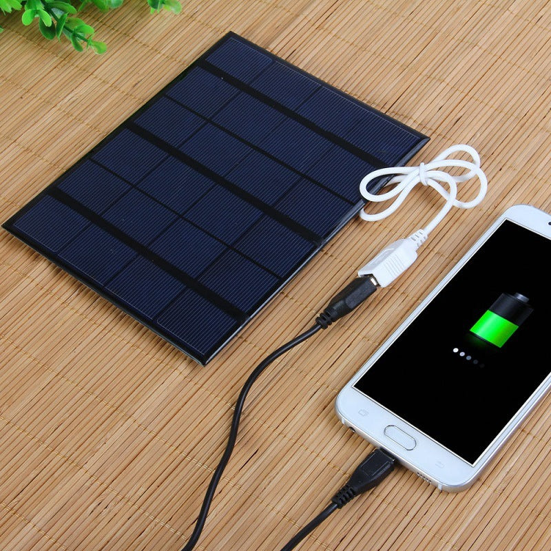 3.5W 6V Solar Charger Solar Panel Power Bank